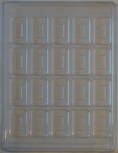 Casiers transparents pour magazines - paquet de 5