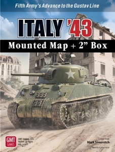 Italy '43 Mounted Map + 2