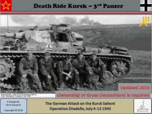 Death Ride Kursk 3rd Panzer