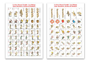 Vikings 1 Countersheet