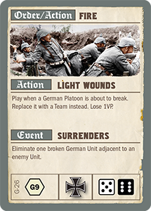 German Fate Card
